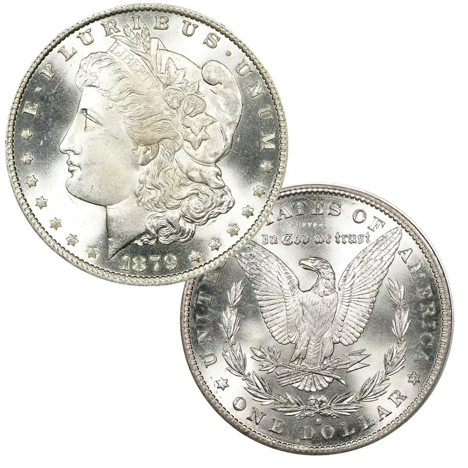 the picture of 1922 Morgan Silver Dollar with an error breakdown